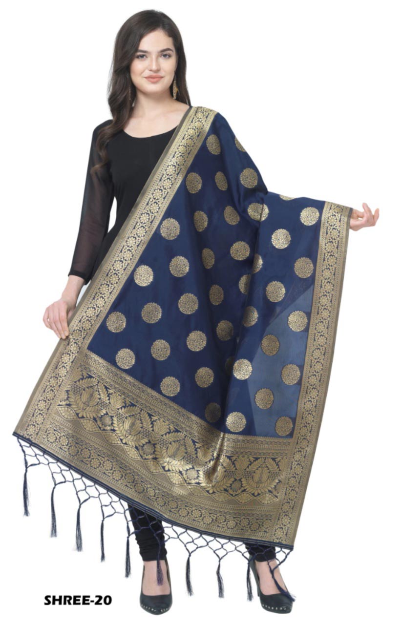 Fabfirki Present Silk Jacquard Wholesale Dupatta Fabfirki Present Silk Jacquard Wholesale Dupatta